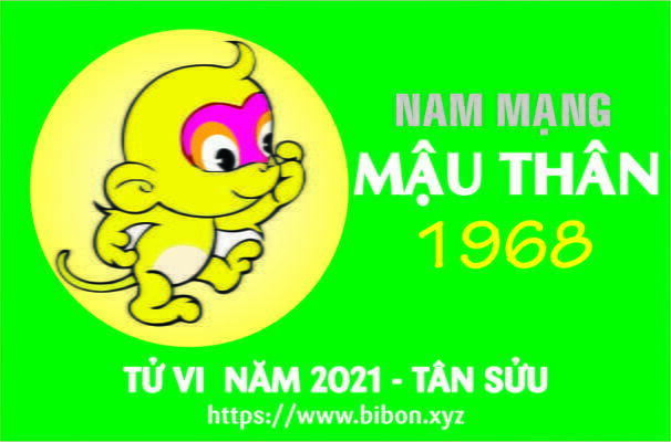 TỬ VI NĂM 2021 TUỔI MẬU THÂN 1968 NAM MẠNG