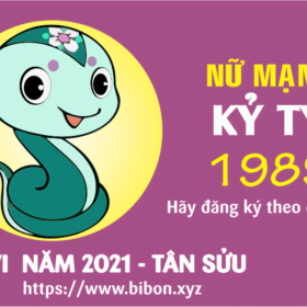 TỬ VI NĂM 2021 TUỔI KỶ TỴ 1989 NỮ MẠNG