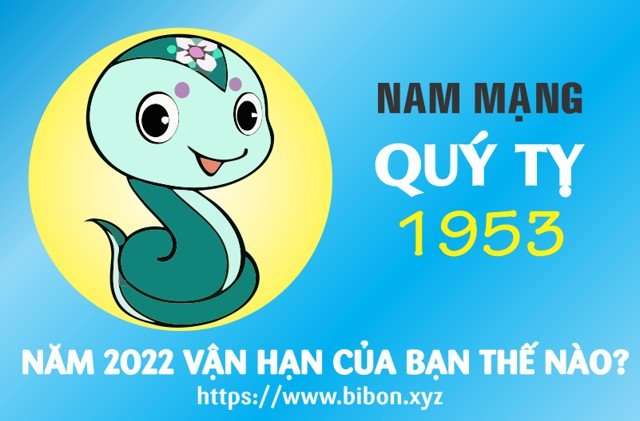 TỬ VI TUỔI QUÝ TỴ 1953 NAM MẠNG NĂM 2022 (Nhâm Dần)