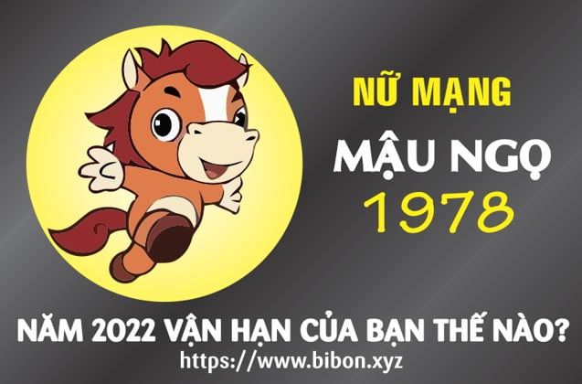 TỬ VI TUỔI MẬU NGỌ 1978 NỮ MẠNG NĂM 2022 (Nhâm Dần)
