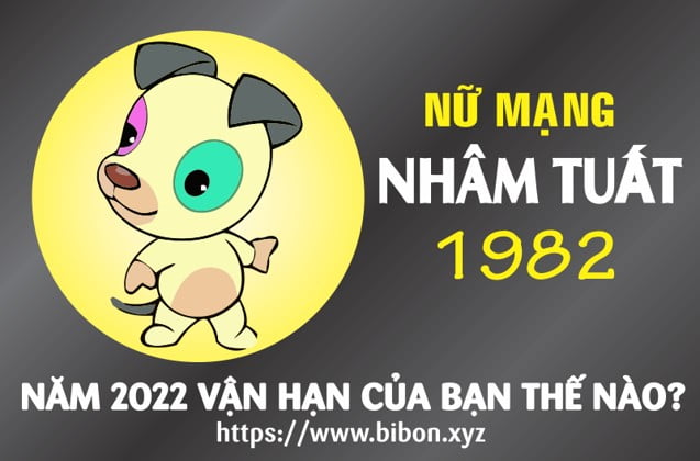 TỬ VI TUỔI NHÂM TUẤT 1982 NỮ MẠNG NĂM 2022 (Nhâm Dần)