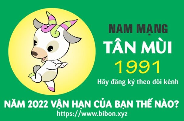 TỬ VI TUỔI TÂN MÙI 1991 NAM MẠNG NĂM 2022 (Nhâm Dần)