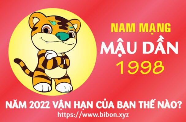 TỬ VI TUỔI MẬU DẦN 1998 NAM MẠNG NĂM 2022 (Nhâm Dần)