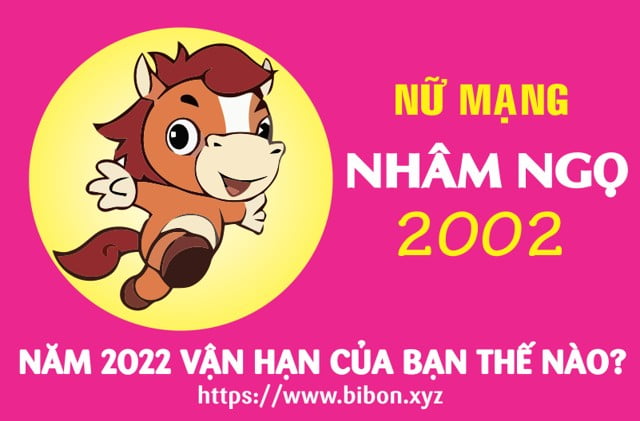 TỬ VI TUỔI NHÂM NGỌ 2002 NỮ MẠNG NĂM 2022 (Nhâm Dần)