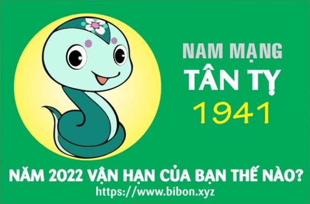TỬ VI TUỔI TÂN TỴ 1941 NAM MẠNG NĂM 2022 (Nhâm Dần)