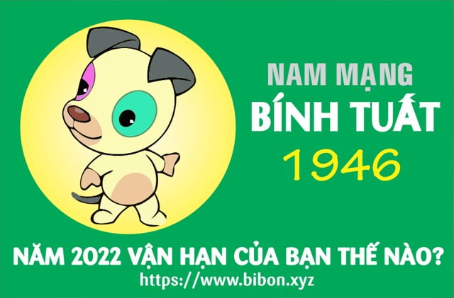 TỬ VI TUỔI BÍNH TUẤT 1946 NAM MẠNG NĂM 2022 (Nhâm Dần)