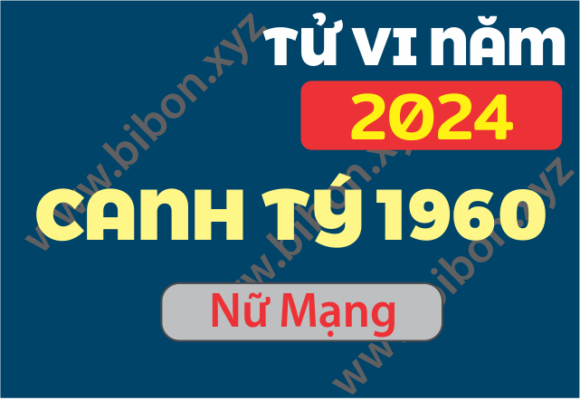 TU VI TUOI CANH TY 1960 NAM 2024 NU MANG