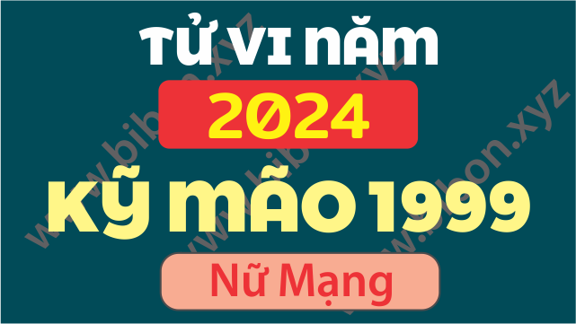 TU VI TUOI KY MAO 1999 NAM 2024 NU MANG
